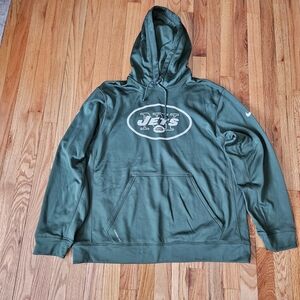 Green Nike Men's Hoodie